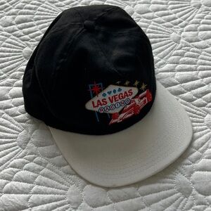 Las Vegas Racing Kids Cap - Black and White